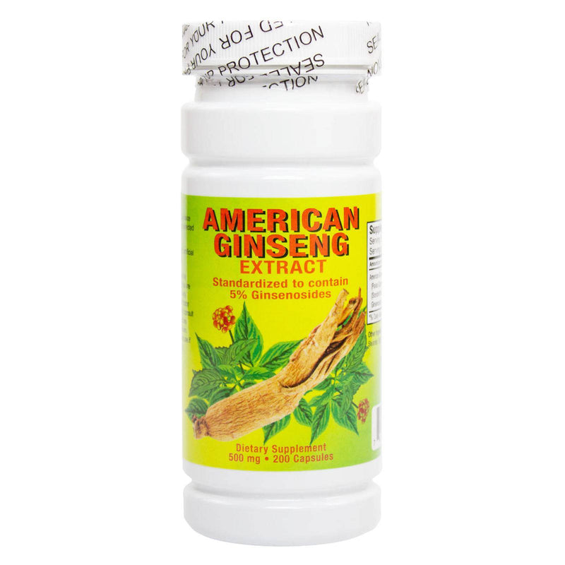 NCB American Ginseng Concentrate 200 Capsules