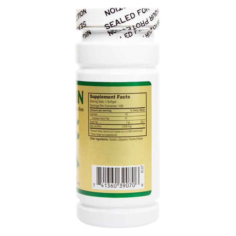 NCB Lecithin 1200 mg 100 Softgels