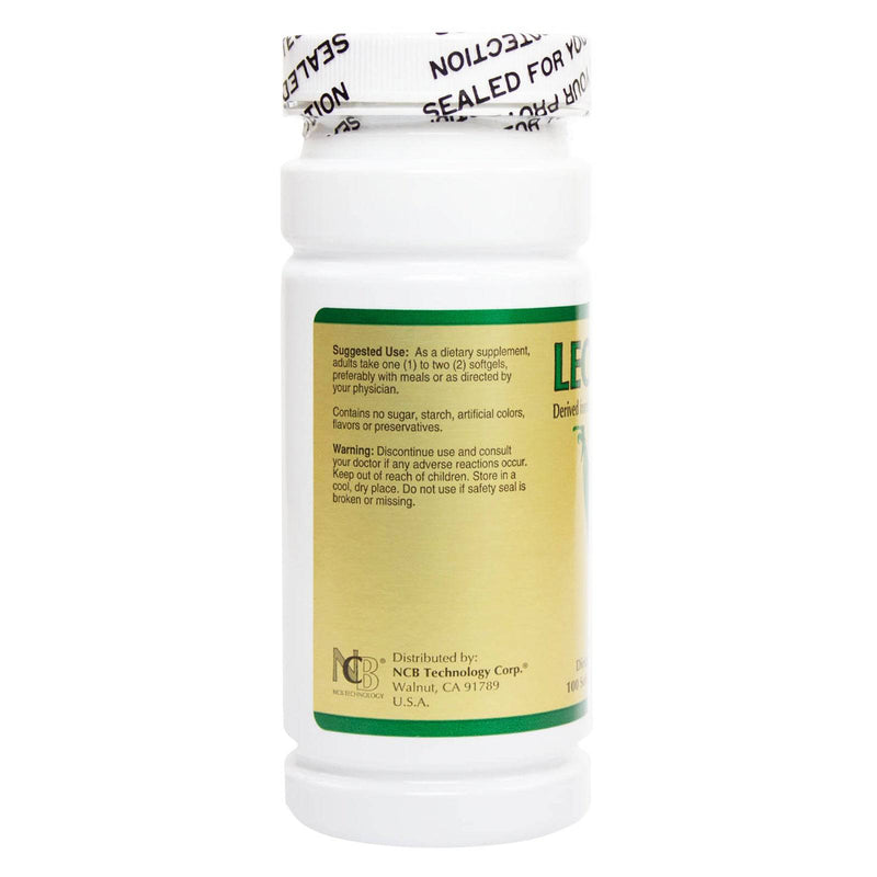 NCB Lecitina 1200 mg - 100 Cápsulas Cápsulas