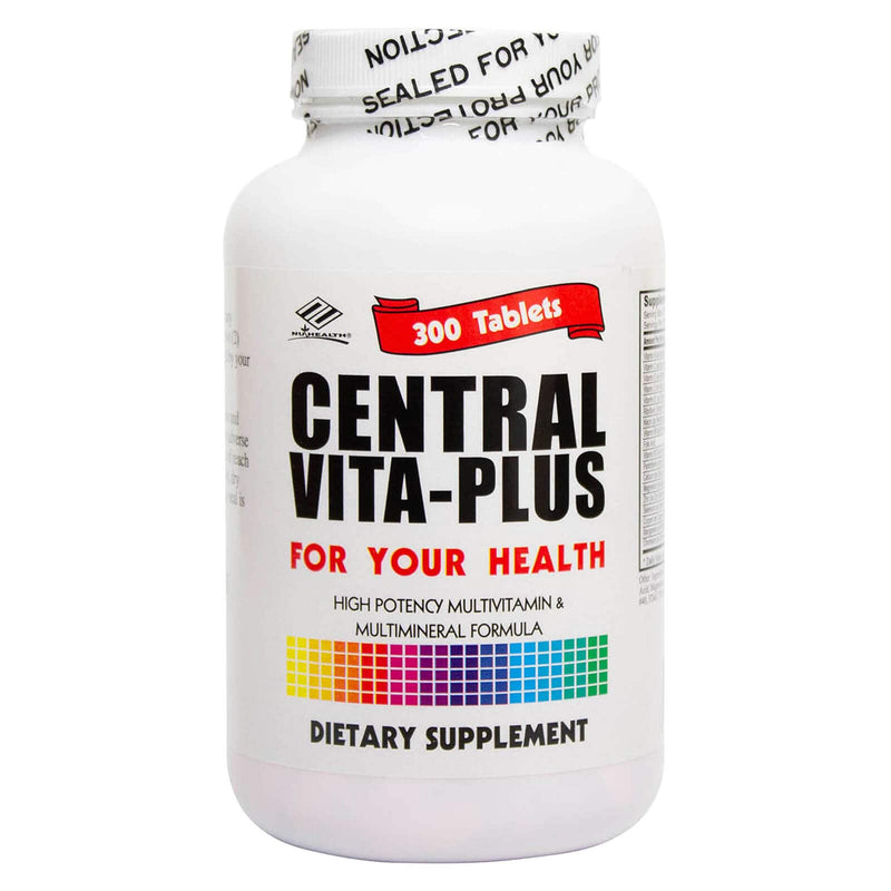 NuHealth Central Vita-Plus Multivitamin 300 Tablets