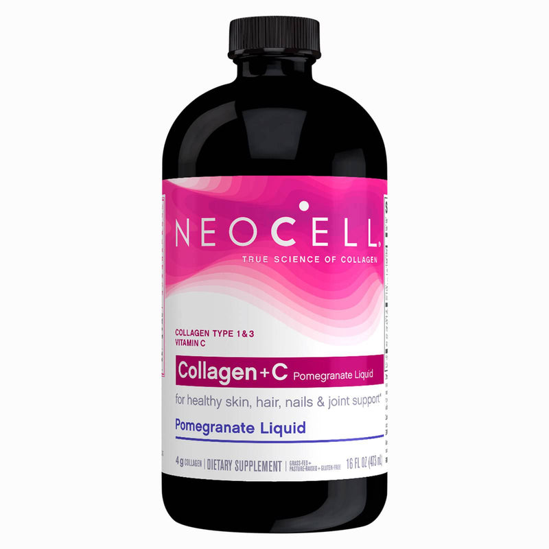 NeoCell Super Collagen + C Liquid 16 oz (Pomegranate)