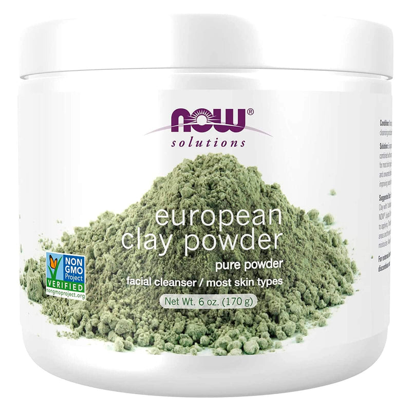 NOW Foods European Clay Powder 6 oz, SUPER DEAL!