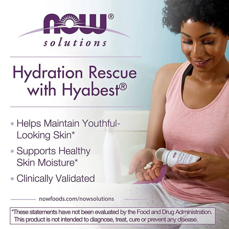 NOW Foods Hydration Rescue 60 Veg Capsules