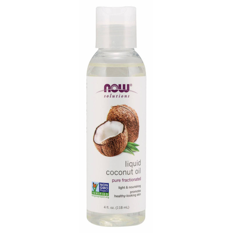 NOW Foods Liquid Coconut Oil 4 fl oz