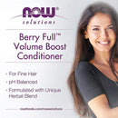 NOW Foods Natural Berry Full Conditioner 16 fl oz - DailyVita
