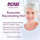 NOW Foods Rosewater Rejuvenating Mist 4 fl oz - DailyVita