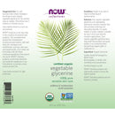 NOW Foods Vegetable Glycerin Organic 8 fl oz - DailyVita