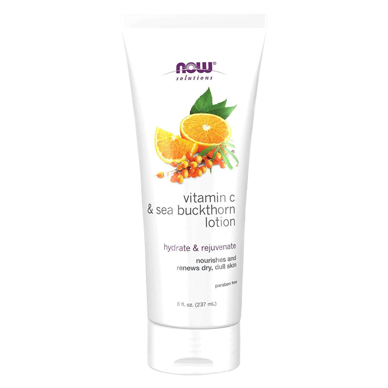 NOW Foods Vitamin C & Sea Buckthorn Lotion 8 fl oz