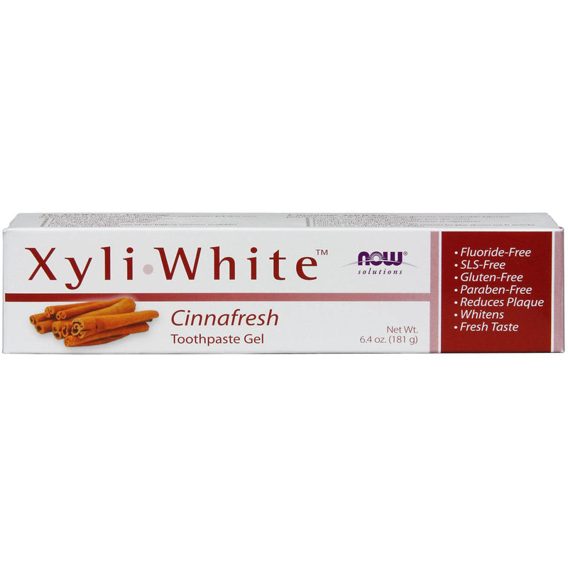 NOW Foods Xyliwhite Cinnafresh Toothpaste Gel 6.4 oz