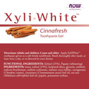 NOW Foods Xyliwhite Cinnafresh Toothpaste Gel 6.4 oz - DailyVita