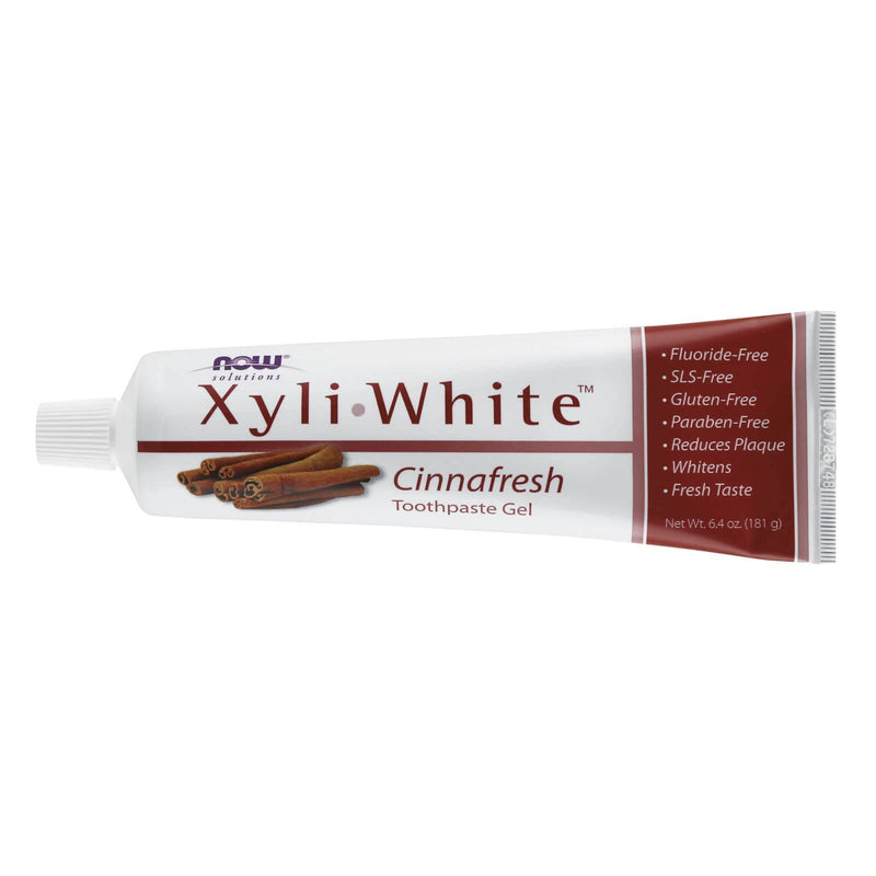 NOW Foods Xyliwhite Cinnafresh Toothpaste Gel 6.4 oz