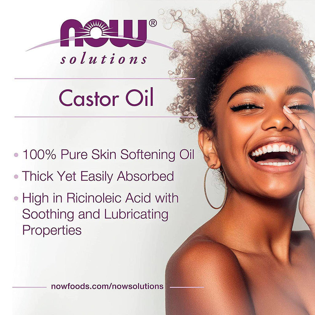 NOW Foods Castor Oil 16 fl oz - DailyVita