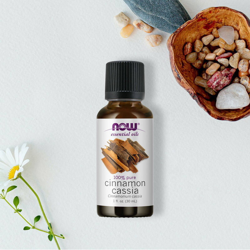 NOW Foods Cinnamon Cassia Oil 1 fl oz