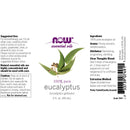 NOW Foods Eucalyptus Globulus Oil 2 fl oz - DailyVita