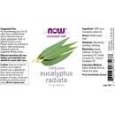 NOW Foods Eucalyptus Radiata Oil 1 fl oz - DailyVita