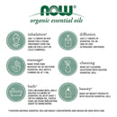 NOW Foods Geranium Oil Organic 1 fl oz - DailyVita