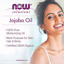 NOW Foods Jojoba Oil Organic 4 fl oz - DailyVita