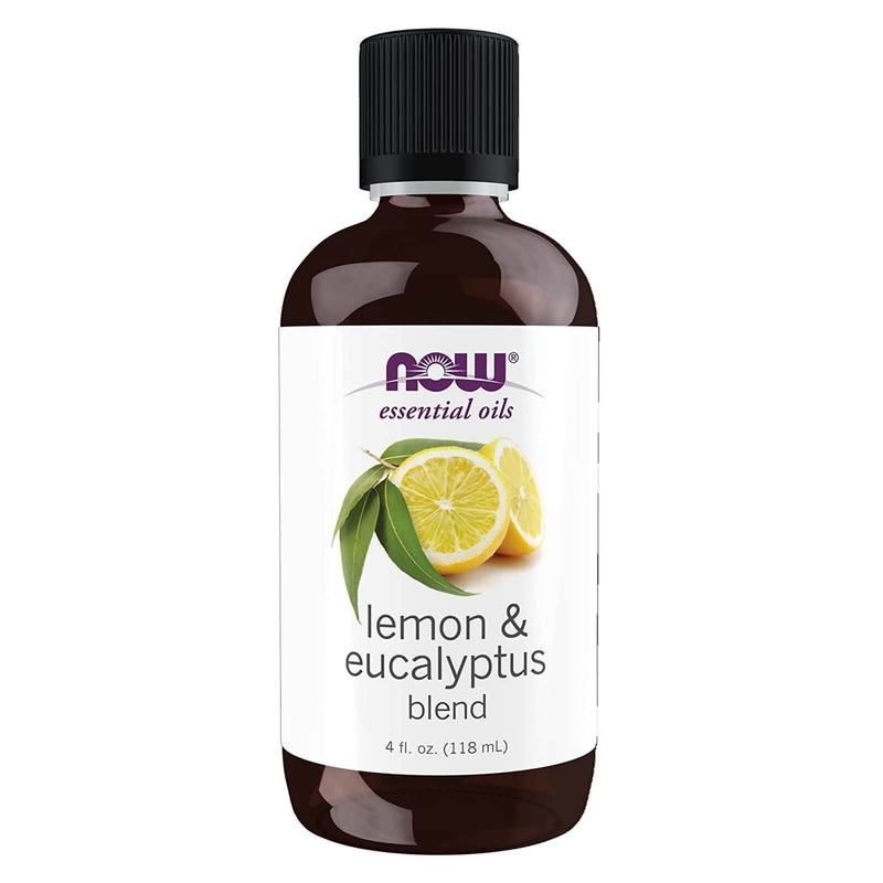 NOW Foods Lemon & Eucalyptus Oil Blend 4 fl oz