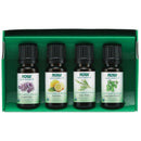 NOW Foods Let It Be Organically Organic Oils Kit - Lavender, Peppermint, Tea Tree, Lemon - DailyVita