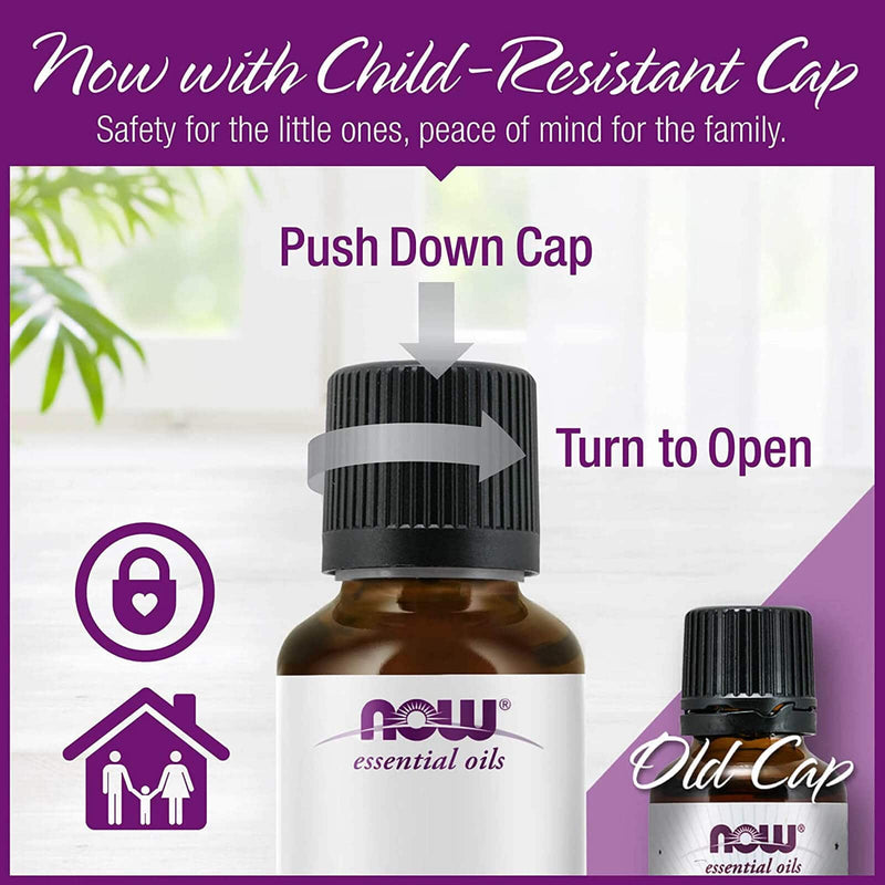 NOW Essential Oils, Orange Oil, Uplifting Aromatherapy Scent, Cold Press, 100% Pure, Vegan, Child Resistant Cap, 1-Once