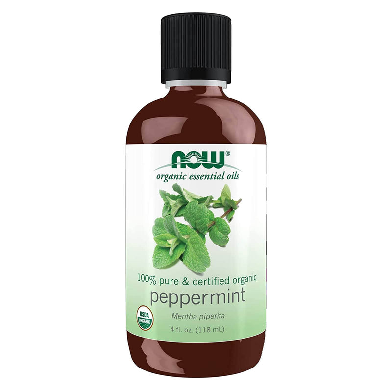 NOW Foods Peppermint Oil Organic 4 fl oz