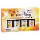 NOW Foods Put Some Pep in Your Step Essential Oils Kit - DailyVita