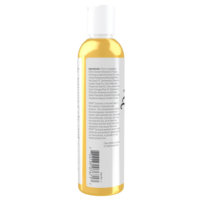 NOW Solutions, Refreshing Vanilla Citrus 마사지 오일, 피부 재생 블렌드, 유연한 피부, 8 oz