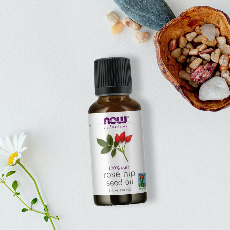 rose hemp seed oil NOW Foods Rose Hip Seed Oil 1 fl oz