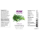 NOW Foods Rosemary Oil 2 oz - DailyVita