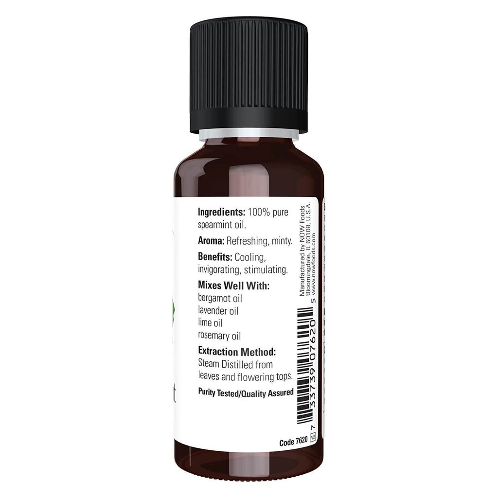 NOW Foods Spearmint Oil 1 fl oz - DailyVita