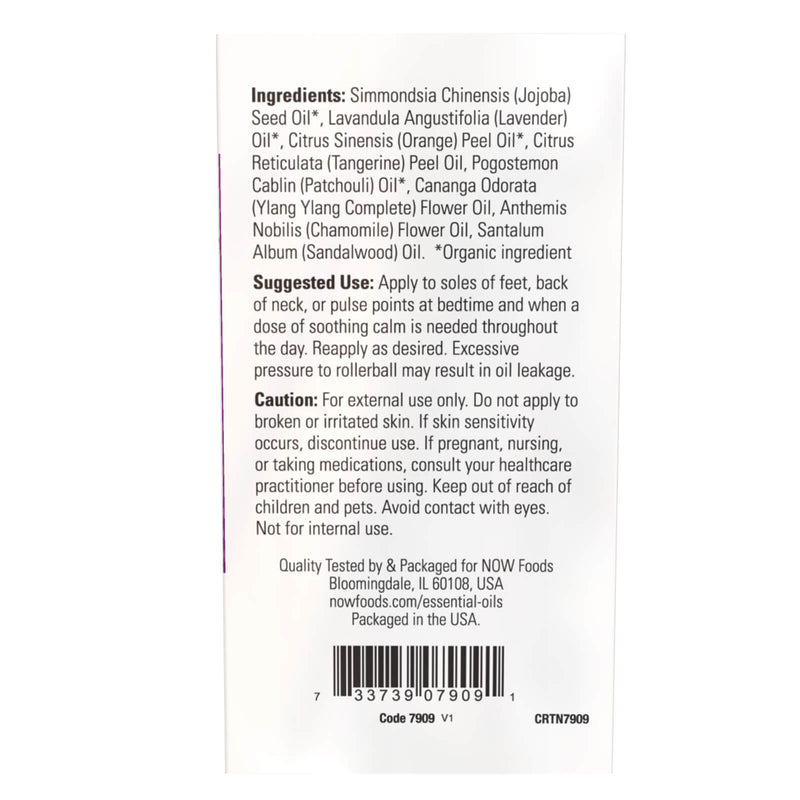 NOW Essential Oils, Take A Zen Ten Roll On, proyecto sin OGM verificado, mezcla relajante, destilado al vapor, aromaterapia tópica, 10 ml