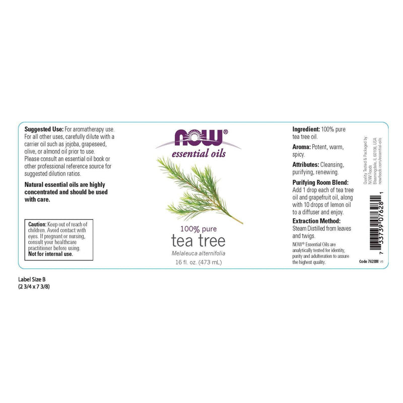 NOW Foods Tea Tree Oil 16 fl oz