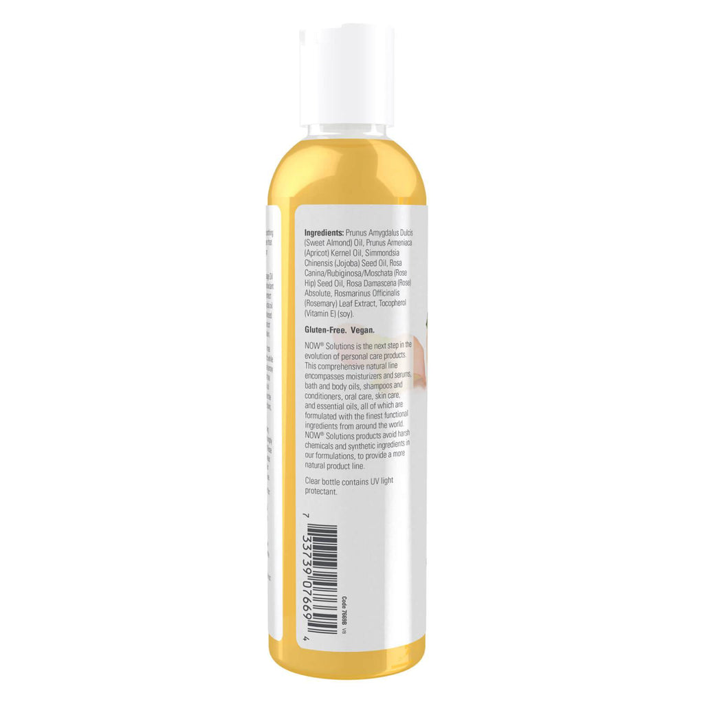NOW Foods Tranquil Rose Massage Oil 8 fl oz - DailyVita