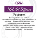 NOW Foods Ultrasonic USB Essential Oil Diffuser - DailyVita