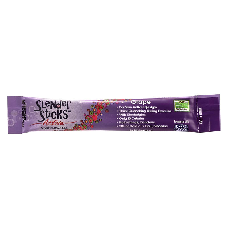 NOW Foods Active Grape Slender Sticks 12/Box