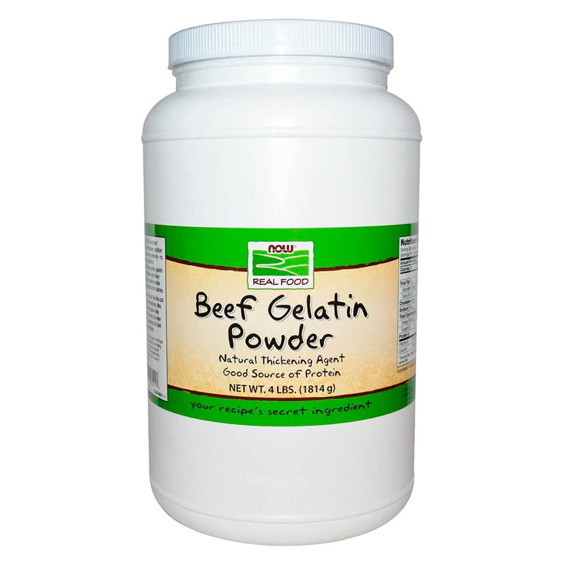 NOW Foods Beef Gelatin Powder 4 lbs.