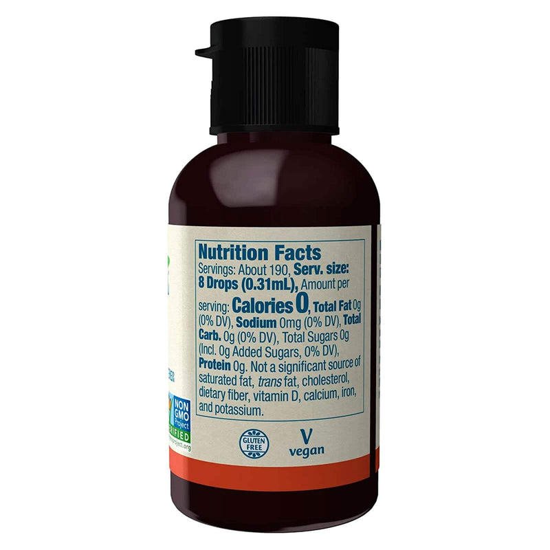 NOW Foods, melhor Stevia, líquido, Chai Spice, adoçante líquido com zero calorias, baixo impacto glicêmico, certificado não transgênico, 2 onças