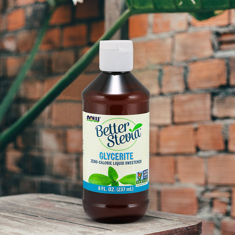 NOW Foods BetterStevia Liquid Glycerite 8 fl oz