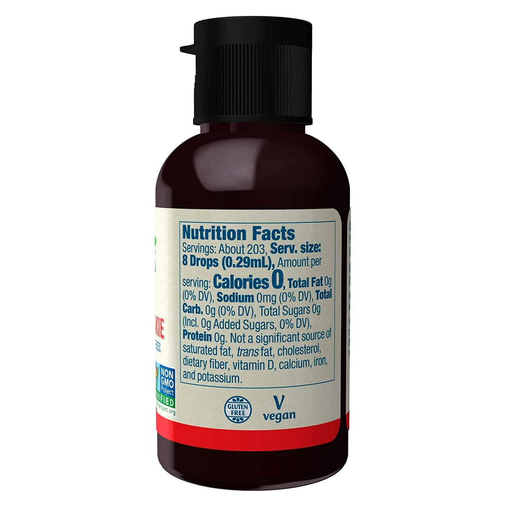 NOW Foods BetterStevia Liquid Peppermint Cookie 2 fl oz - DailyVita