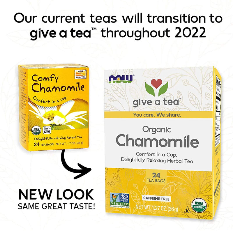 NOW Foods Chamomile Tea Organic