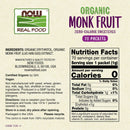 NOW Foods Monk Fruit Organic 70 Packets - DailyVita