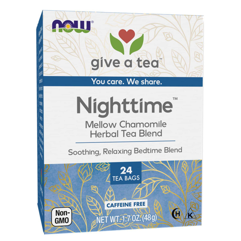 NOW Foods Nighttime Tea 24 Tea Bags