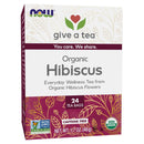 NOW Foods Organically Hip Hibiscus Tea 24 Tea Bags - DailyVita