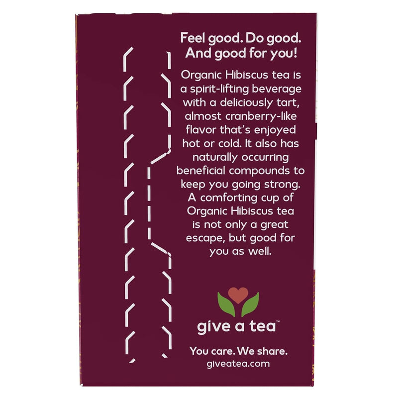 NOW Foods Organically Hip Hibiscus Tea 24 Tea Bags