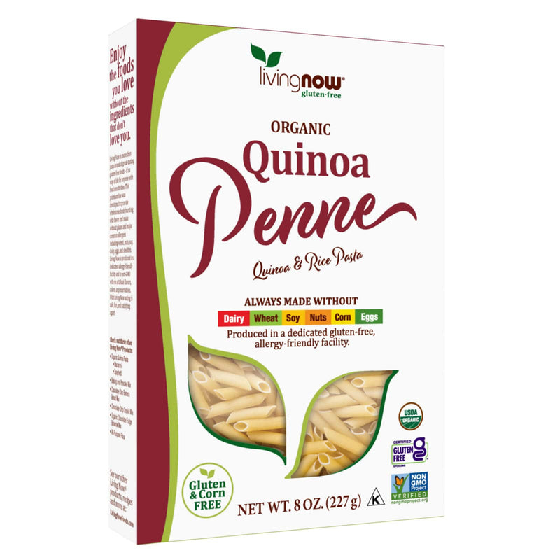 NOW Foods Quinoa Penne Organic 8 oz