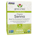 NOW Foods Senna Tea Organic 24 Tea Bags - DailyVita