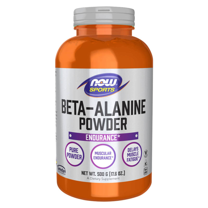 NOW Foods Beta-Alanine 500 g (17.6 oz)