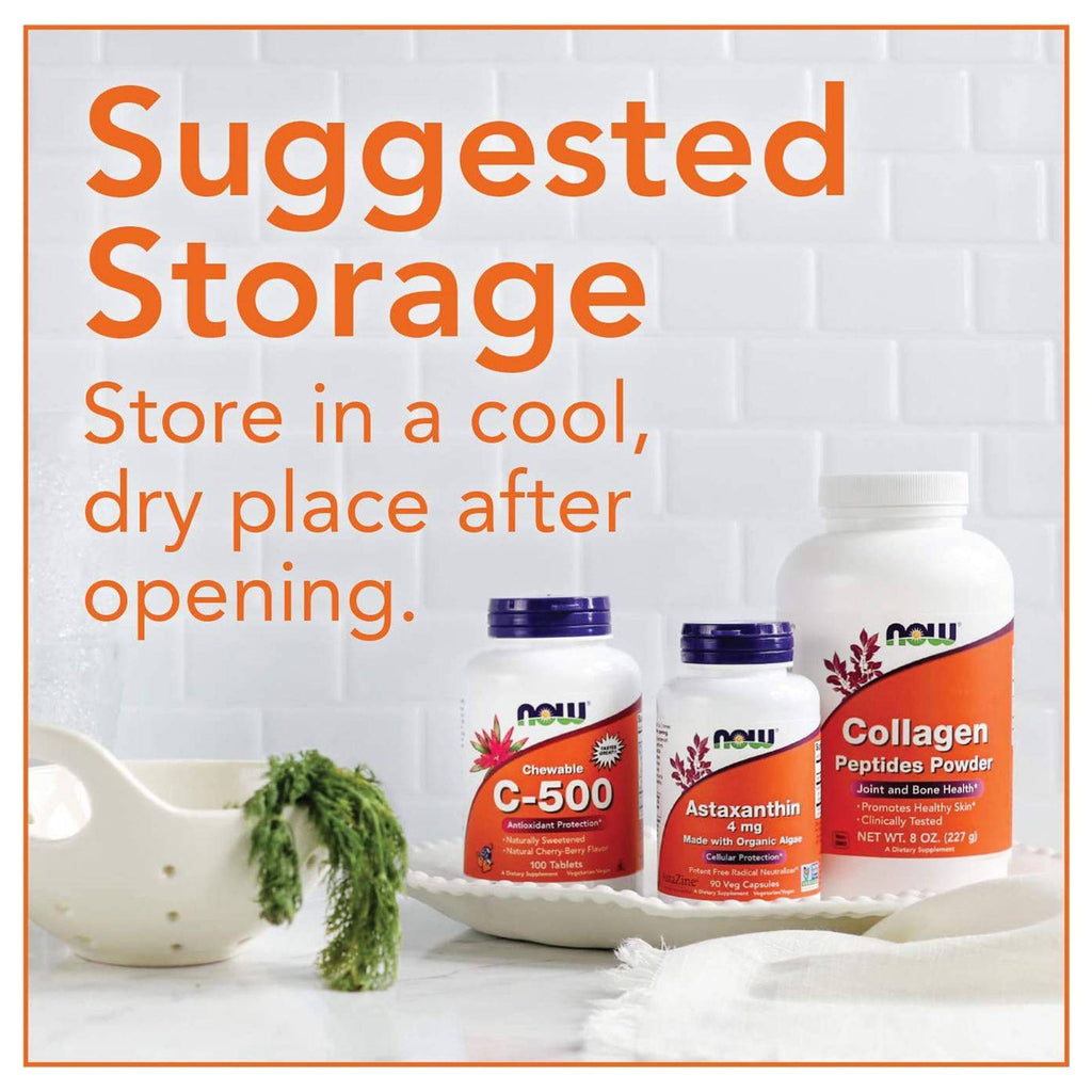 NOW Foods Chitosan 500 mg plus Chromium 120 Veg Capsules - DailyVita