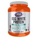 NOW Foods Egg White Protein Creamy Chocolate Powder 1.5 lbs. - DailyVita