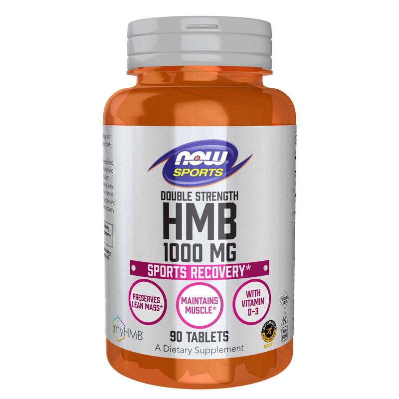 NOW Foods HMB Double Strength 1000 mg 90 Tablets